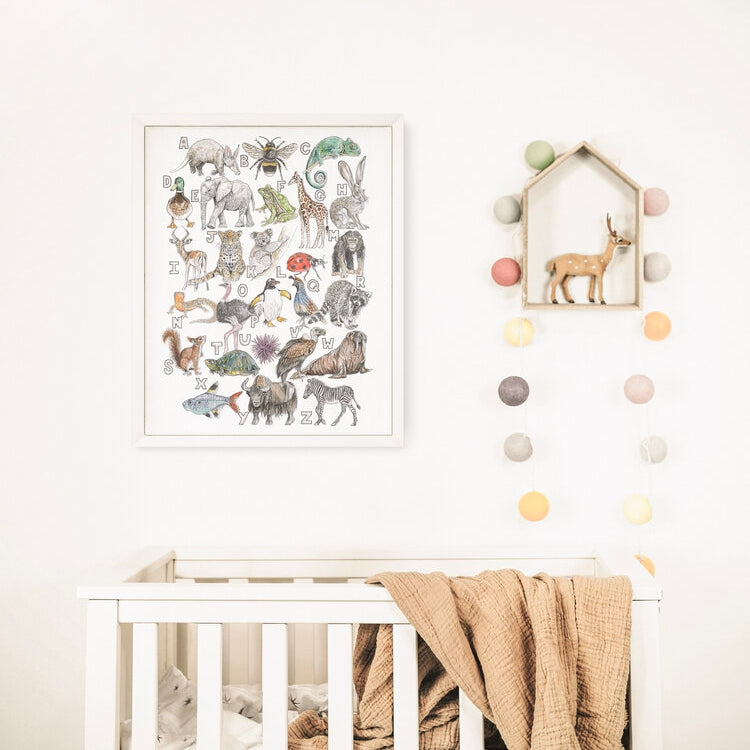 Animal Alphabet Print
