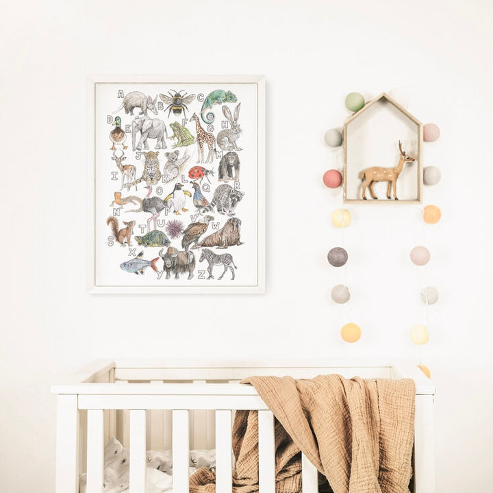 Animal Alphabet Print