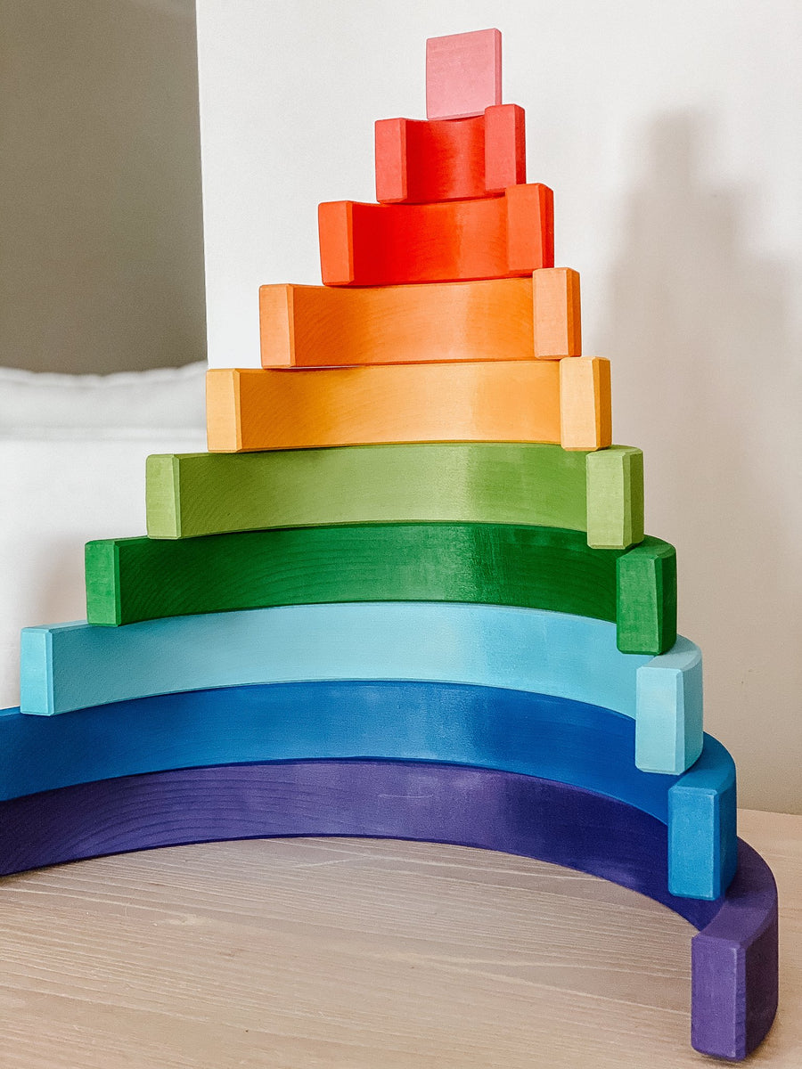 Bauspiel Giant Rainbow, 10 Pieces, photo 3 of 5