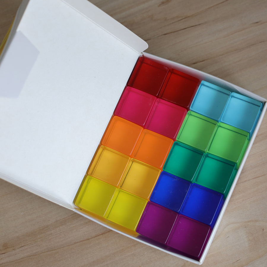Bauspiel Lucent Cubes, Set of 20, photo 2 of 4