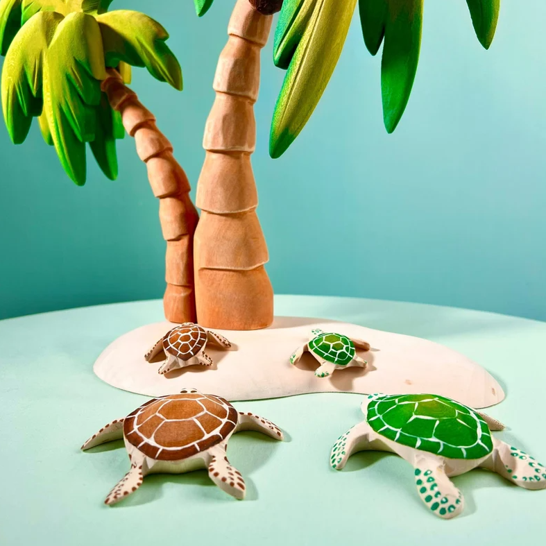 Bumbu Wooden Green Turtle, Baby