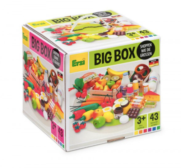 Erzi Wooden Big Box Play Food Assortment Set