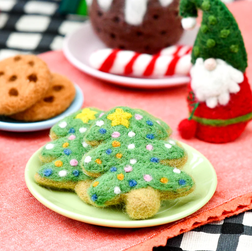 Felt Christmas Tree Cookie