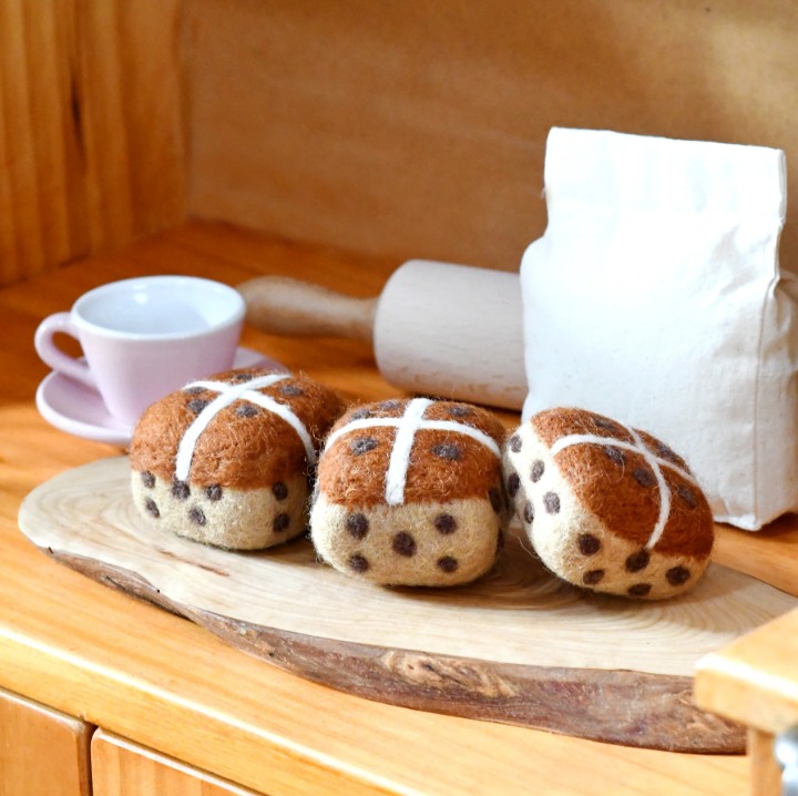 Felt Hot Cross Bun