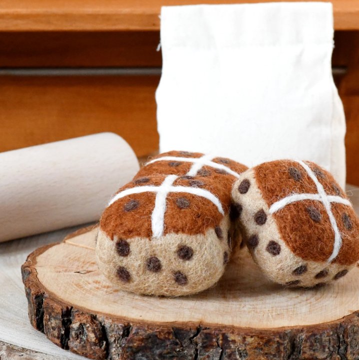 Felt Hot Cross Bun