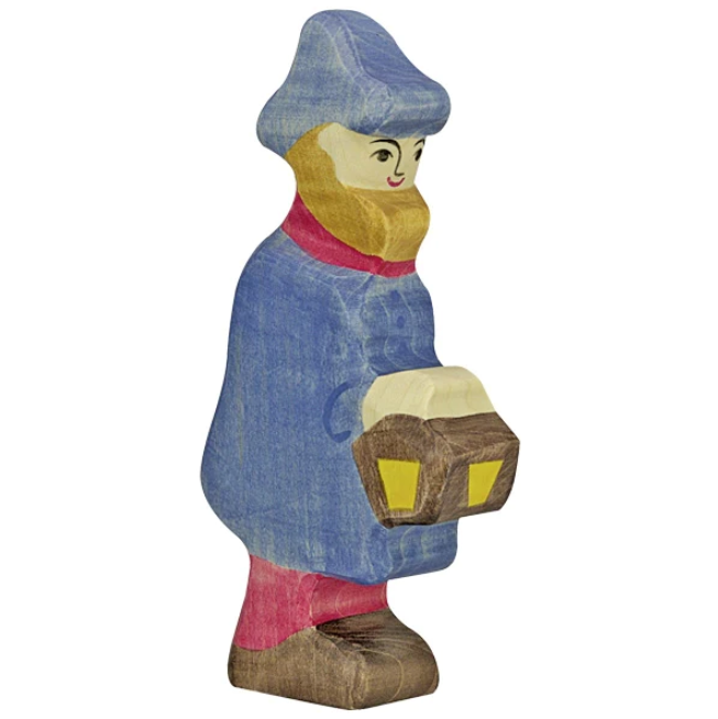 Holztiger Shepherd with Lamp