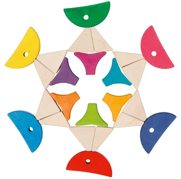 Goki Color and Shape Sorting Game, 6 Fish