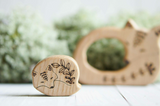 Wooden Fox Puzzle, a natural wood puzzle by Tiny Fox Hole (view 2) · view 2