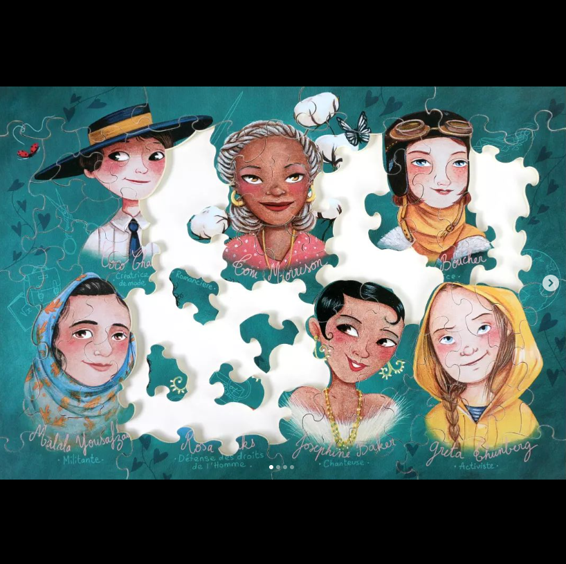 Pioneers, Wooden Jigsaw Puzzle