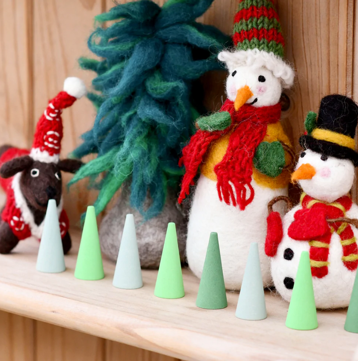 Felt Snowman with Top Hat